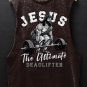 Men's Jesus The Ultimate Deadlifter Print Tank Top