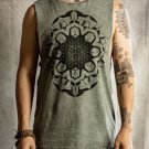 Men's Mysterious Tribal Geometric Patterns Print Tank Top
