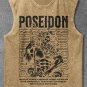 Men's Poseidon Ancient Greek Mythology Art Print Tank Top