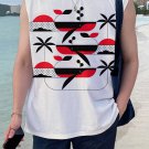Men's Relaxing Hawaiian Vacation Art Print Tank Top