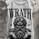 Men's Zeus Wrath 1680 Retro Art Print Tank Top