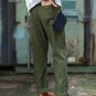 Men's Casual Plain Slant Pockets Straight Leg Pants