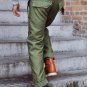 Men's Casual Plain Slant Pockets Straight Leg Pants