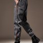 Men's Slant Pocket Stitching Casual Tapered Pants