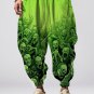 Men's Scary Zombie Hordes Print Loose Drawstring Sweatpants