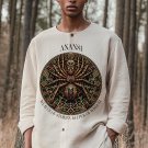 Men's Anansi Weaver Of Stories Keeper Of Wisdom Print Long Sleeve Top