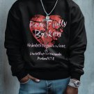 Men's Beautifully Broken Art Print Casual Sweatshirt