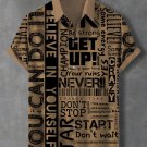 Men's Believe In Yourself Art Print Shirt