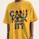 Men's Can I Kick It Graphic Print Cotton Casual T-Shirt