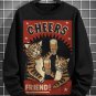 Men's Cheers Friend Art Print Cotton Casual Sweatshirt
