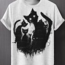 Men's Devil Clown Terror Cats Skulls Art Print Casual T-Shirt