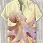 Men's Fantasy Octopus Graphic Print Casual Short Sleeve Shirt
