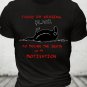 Men's I'm Wearing Black To Mourn The Death Of My Motivation Print Cotton Casual T-Shirt