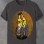 Men's Introverted Bananas Print Cotton Casual T-Shirt