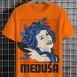 Men's Medusa Illustration Art Print Cotton Casual T-Shirt