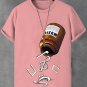 Men's Music Is Healing Print Cotton Casual T-Shirt