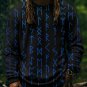 Men's Mythical Viking Runes Print Casual Sweatshirt