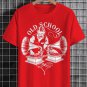 Men's Retro Music Slogan Old School Print Cotton Casual T-Shirt