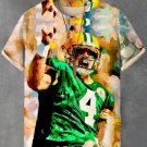 Men's Rugby Football Player Art Print Casual T-Shirt