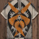 Men's Seraphim Monster Art Print Casual Shirt