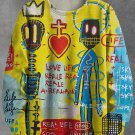 Men's Street Graffiti Fun Art Print Casual Sweatshirt