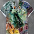 Men's Wheel of the Year Wicca Spiritual Art Print Casual Shirt
