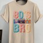 Men's 80'S Bro Print Casual T-Shirt