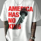 Men's America Has No King Print Casual T-Shirt