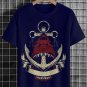 Men's Anchor Graphic Print Casual T-Shirt