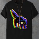 Men's Funny Colorful Fury Cat Print Casual T-Shirt