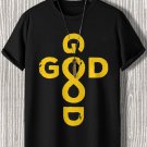 Men's God Is Always Good Print Casual T-Shirt