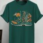 Men's Hiking Shoe Abstract Art Print Casual T-Shirt