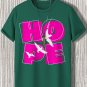 Men's Hope Peace Dove Graphic Print Casual T-Shirt