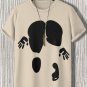 Men's Interesting Silhouette Print Casual T-Shirt