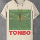 Men's Japanese Art Dragonfly Illustration Print Cotton Casual T-Shirt