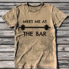 Men's Meet Me At The Bar Print Washed T-Shirt