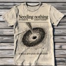 Men's Needing Nothing Attracts Everything Print Washed T-Shirt
