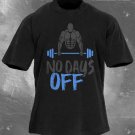 Men's No Days Off Print Washed T-Shirt