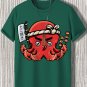 Men's Octopus Chef And Takoyaki Japanese Art Print Casual T-Shirt