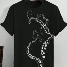 Men's Octopus Tentacle Graphic Print Casual T-Shirt