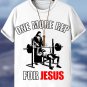 Men's One More Rep For Jesus Print Casual T-Shirt