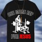 Men's One More Rep For Jesus Print Casual T-Shirt