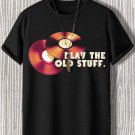 Men's Play The Old Stuff Retro Music Album Print Casual T-Shirt