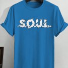 Men's Soul Music Letter Print Casual T-Shirt
