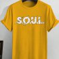 Men's Soul Music Letter Print Casual T-Shirt