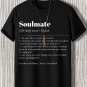 Men's Soulmate Definition Print Casual T-Shirt