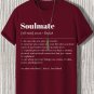 Men's Soulmate Definition Print Casual T-Shirt