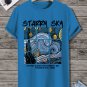 Men's Van Gogh Starry Night Print Casual T-Shirt