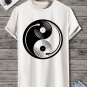 Men's Yin Yang Vinyl Record Print  Casual T-Shirt