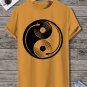 Men's Yin Yang Vinyl Record Print  Casual T-Shirt